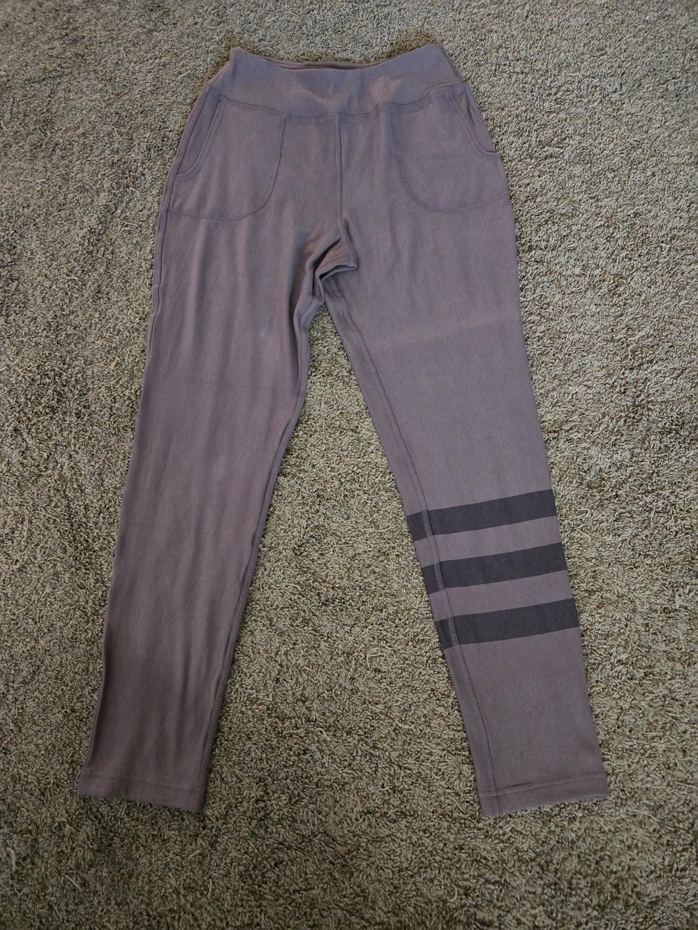 Logo Casual Lounge Pants with Stripe Detail